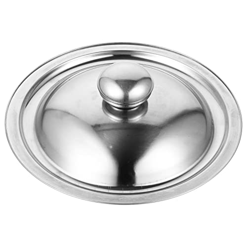 Kichvoe Universaldeckel Für Pfannen Vielseitiger Edelstahl-topfdeckel Mit Praktischem Knauf Für Einfache Handhabung Hitzebeständig Für Kochgeschirr Der Küche von Kichvoe
