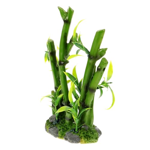 Kichvoe Künstliche Bambuspflanze Terrarium Dekoration Lebensechte Aquarium Pflanze Umweltfreundliches Reptilien Ornament Sicher für Fische Schildkröten und Haustiere Naturgetreues Kichvoe Künstliche Bambuspflanze Terrarium Dekoration Lebensechte Aquarium Pflanze Umweltfreundliches Reptilien Ornament Sicher für Fische Schildkröten und Haustiere Naturgetreues von Kichvoe