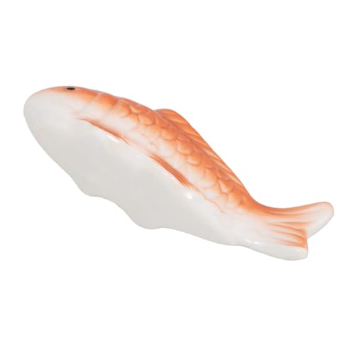 Kichvoe Schwimmendes Fischornament aus Keramik für Aquarium und Gartenteich Langlebig Farbecht Glatte Oberfläche Dekoratives Aquarium Zubehör für Desktop Teich und Aufzuchtbecken Kleine von Kichvoe