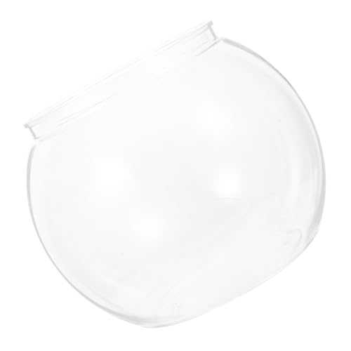 Kichvoe Transparente Fischschale Aus Kunststoff Kleines Rundes Fischglas Für Schreibtisch Robuste Zuchtbox Für Goldfische Und Aquarienbewohner Einfach Zu Reinigen Warten Für Büro Und Kichvoe Transparente Fischschale Aus Kunststoff Kleines Rundes Fischglas Für Schreibtisch Robuste Zuchtbox Für Goldfische Und Aquarienbewohner Einfach Zu Reinigen Warten Für Büro Und von Kichvoe