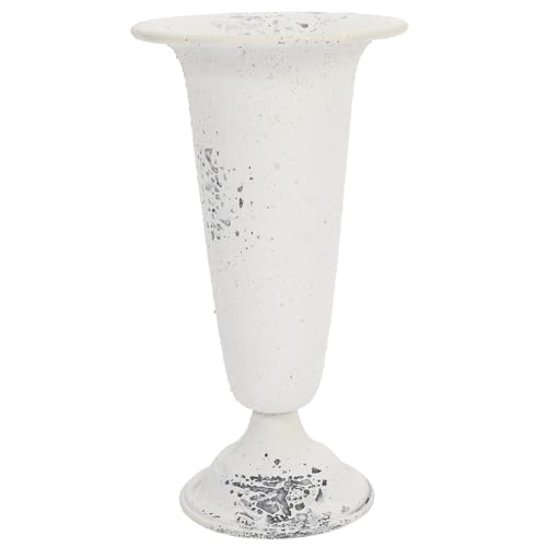 Kichvoe Blumenhalter Vase Im Vintage-Stil Dekorativer Blumentopf Für Hochzeitstisch Landhaus-Dekoration Rustikale Blumenvase Für Zuhause Und Besondere Anlässe Wetterfest Und Langlebig von Kichvoe