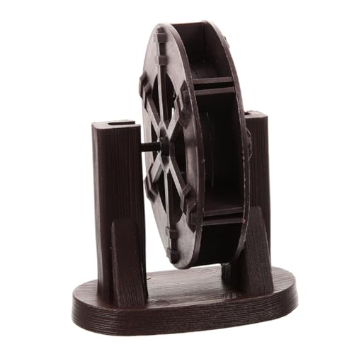 Kichvoe Wasserrad-Dekoration aus Langlebigem Kunststoff Multifunktionales Zubehör für Fischbecken Gartenszenerien DIY Wasserspiel-Layout Beruhigendes Wasserspiel von Kichvoe