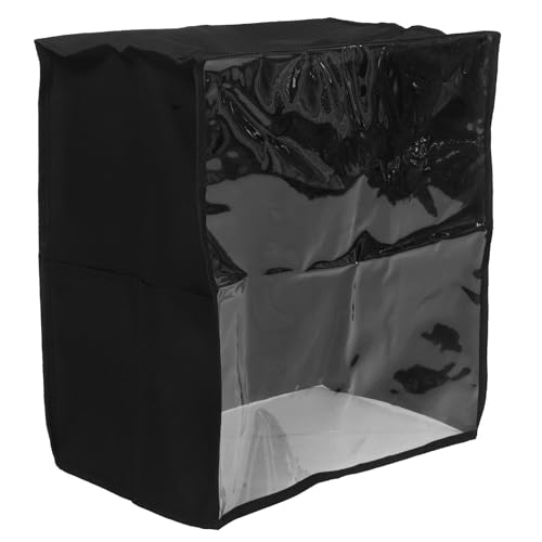 Kichvoe Wiederverwendbare Staubschutzhülle für Eismaschinen mit transparentem PVC-Fenster und Organizer-Tasche, staub- und wasserdichte Schutzabdeckung für Kücheneismaschinen Kichvoe Wiederverwendbare Staubschutzhülle für Eismaschinen mit transparentem PVC-Fenster und Organizer-Tasche, staub- und wasserdichte Schutzabdeckung für Kücheneismaschinen von Kichvoe