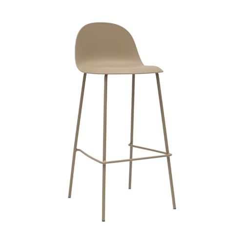 Kick Collection GartenBarhocker Ciro - Beige - Modern und Hochwertig - Kunststof en Metall - Erhältlich in vielen Farben Kick Collection GartenBarhocker Ciro - Beige - Modern und Hochwertig - Kunststof en Metall - Erhältlich in vielen Farben von Kick Collection