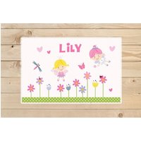 Kids-Personalized-Placemat-Personalised-Fairy-Placemat-For-Girls von KidODesignStudio