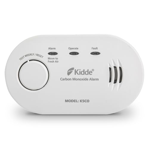 Kidde 5CO LED-Kohlenmonoxid-Detektor mit zehnjähriger Lebensdauer von Kidde