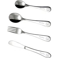 Kinderbesteck Mit Name & Sternzeichen - Krebs von KiddiMedia