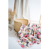 Musselin Swaddle Decke Bio-Bambus Baumwolle Baby Wrap | 120x120cm Musselin Swaddle Decke Bio-Bambus Baumwolle Baby Wrap | 120x120cm von KiddieWiddie