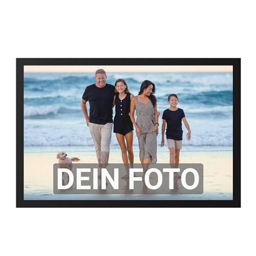 Kiddle-Design Fußmatte Personalisiert mit Foto zum selbst gestalten - Fussmatte Innen und Außen Personalisiertes Geschenk 60 x 40cm von Kiddle-Design
