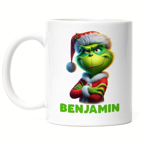 Kiddle-Design Personalisierte Anti Weihnachten Tasse Weihnachtstasse Lustig mit Name Weihnachten Nikolaus Fun Geschenkidee Wichtelgeschenk für Männer Kiddle-Design Personalisierte Anti Weihnachten Tasse Weihnachtstasse Lustig mit Name Weihnachten Nikolaus Fun Geschenkidee Wichtelgeschenk für Männer von Kiddle-Design