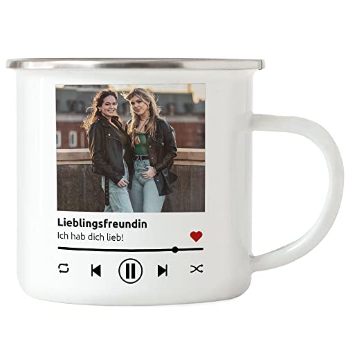 Kiddle-Design Song Cover Emaille Tasse Foto Playlist Musikbild Personalisiertes Geschenk Bild im Spotify Musik Cover Design Fotogeschenke Beste Freundin Kiddle-Design Song Cover Emaille Tasse Foto Playlist Musikbild Personalisiertes Geschenk Bild im Spotify Musik Cover Design Fotogeschenke Beste Freundin von Kiddle-Design