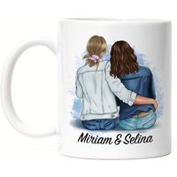 Beste Freundin Tasse Personalisiert Geschenk Freundinnen Schwester Mutter Freundschaft Bff Best Friends Geburtstag Weihnachten von KiddleDesign