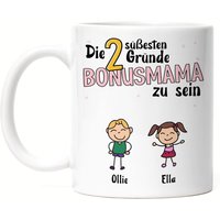 Muttertag Tasse Gründe Bonus Mama Zu Sein Muttertagsgeschenk Spruch Geschenk Von Kindern Für Mutter Stiefmutter Stiefmama Geburtstag von KiddleDesign