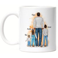 Vatertagsgeschenk Vater & Kind Tasse Personalisiert Mit Namen Vatertag Sohn Tochter Baby Geschenk Bester Papa Opa Individuelle Vatertagsgeschenk Vater & Kind Tasse Personalisiert Mit Namen Vatertag Sohn Tochter Baby Geschenk Bester Papa Opa Individuelle von KiddleDesign