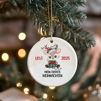 Weihnachtsanhänger Personalisiert, Mein Erstes Weihnachten 2025, Weihnachtskugel Mit Name, Baby Christbaumschmuck, Weihnachtsschmuck Familie Weihnachtsanhänger Personalisiert, Mein Erstes Weihnachten 2025, Weihnachtskugel Mit Name, Baby Christbaumschmuck, Weihnachtsschmuck Familie von KiddleDesign