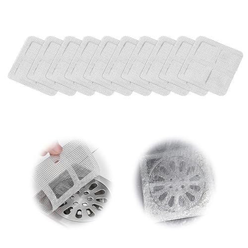 Multifunktionaler Einweg-Kanalisationsfilter für den Bodenablauf, Abflusssieb, Haarsieb Dusche, Haarsieb Dusche für Entwässerung Badewanne (10) von Kidmis