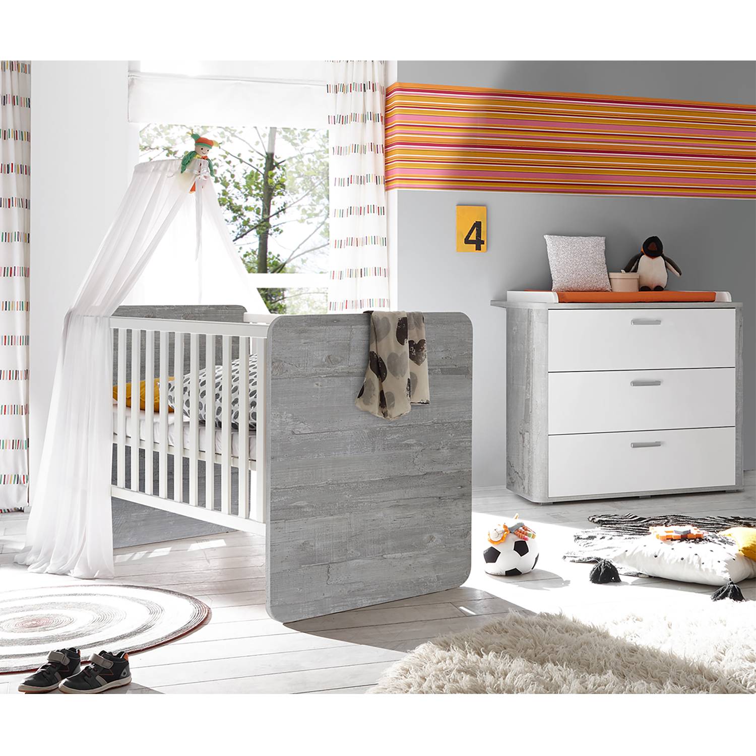 Babyzimmer-Set Frieda III (2-teilig) von Kids Club Collection