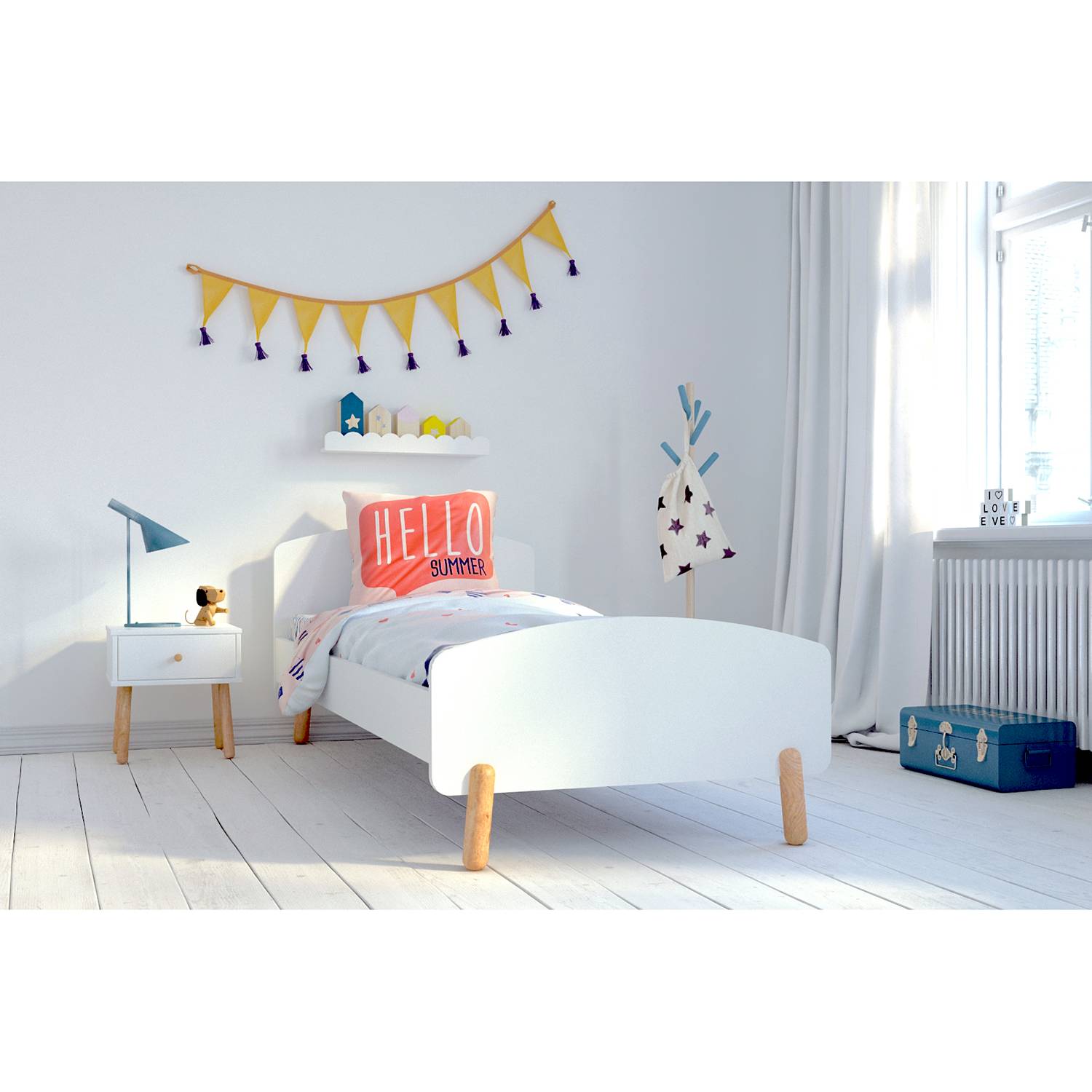 Nachtkommode Stellan von Kids Club Collection