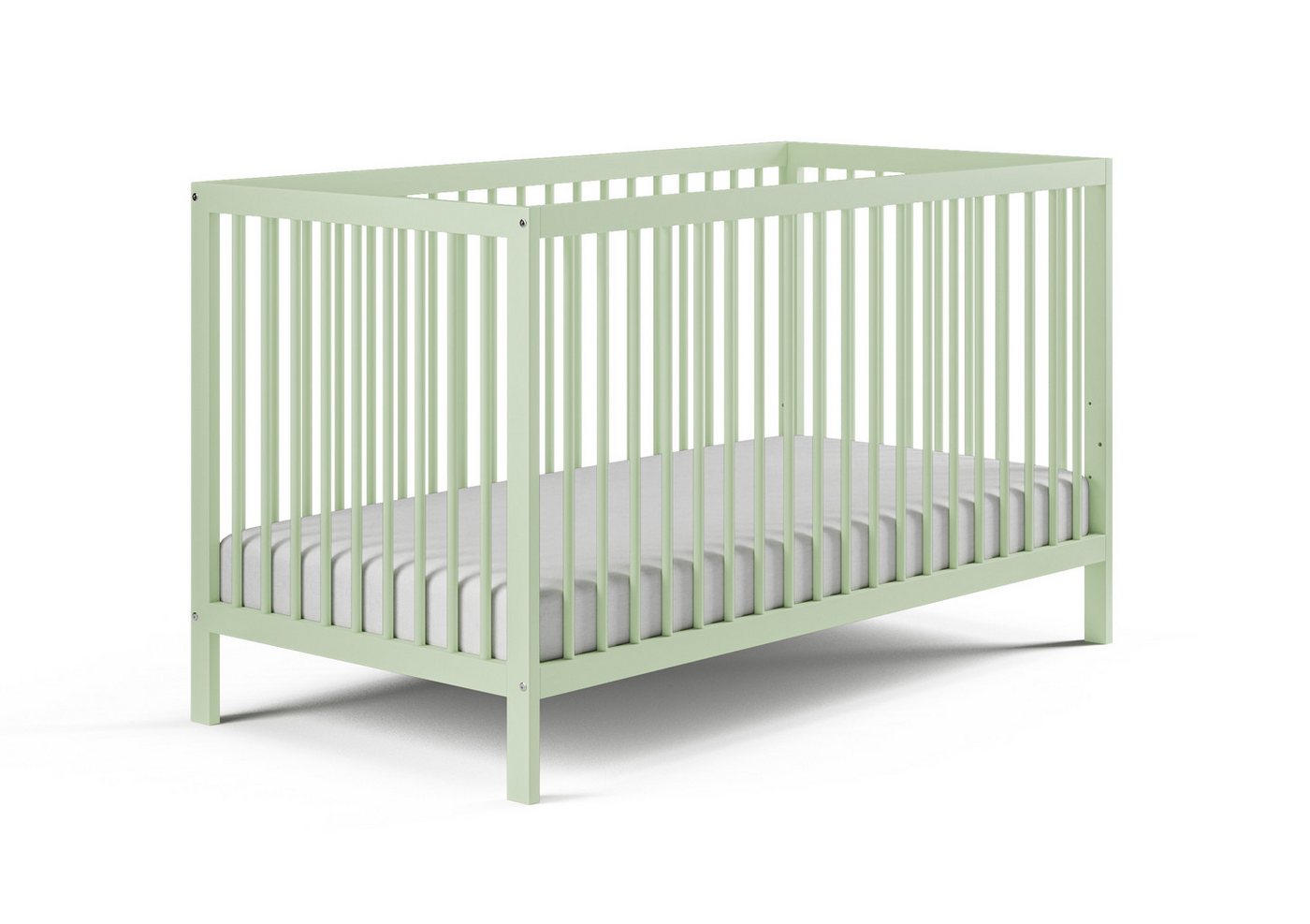 Kids Collective Babybett Kinderbett Gitterbett 60x120 und 70x140 cm herausnehmbare Sprossen, Buchenholz Grün 70x140 cm von Geburt bis 6. Lebensjahr Kids Collective Babybett Kinderbett Gitterbett 60x120 und 70x140 cm herausnehmbare Sprossen, Buchenholz Grün 70x140 cm von Geburt bis 6. Lebensjahr von Kids Collective