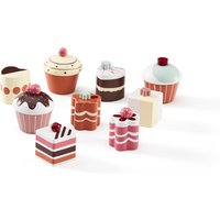 Kids Concept - Bistro Gebäckset, bunt (9er-Set) von Kids Concept