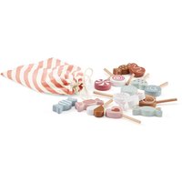 Kids Concept - Bistro Süßigkeiten im Beutel, bunt (16er-Set) von Kids Concept