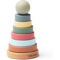 Kids Concept - Edvin Stapelringe, bunt (7er-Set) von Kids Concept