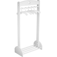 Kids Concept Star Clothes Rail - White von Kids Concept