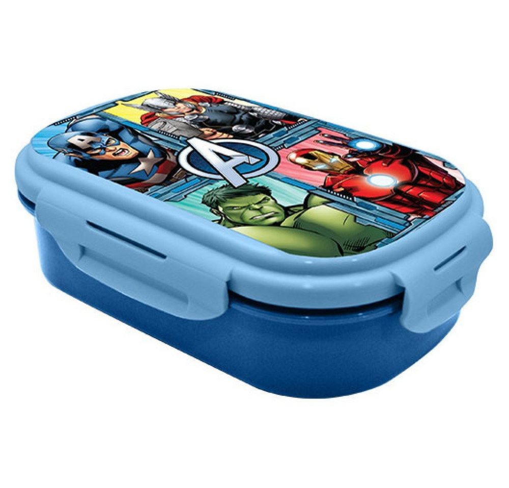 Kids Euroswan Lunchbox Marvel Avengers Brotdose mit zwei Fächer und Besteck von Kids Euroswan