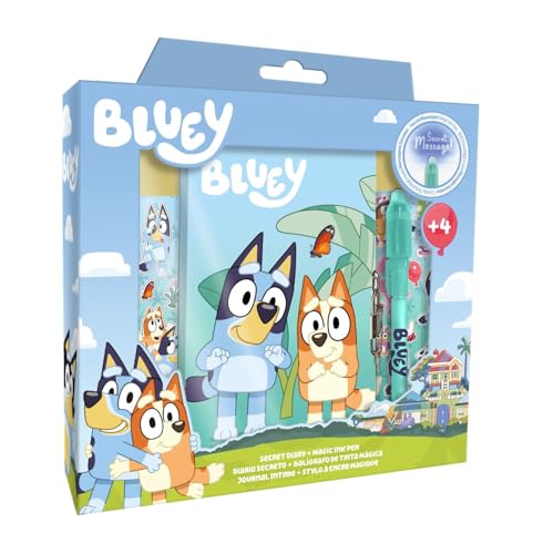 Kids Licensing - Tagebuch mit magischem Stift Bluey von Kids Licensing