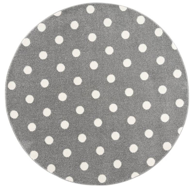 Kinderteppich Circle Rund, Kids Love Rugs, rund, Höhe: 16 mm, weicher Flor von Kids Love Rugs