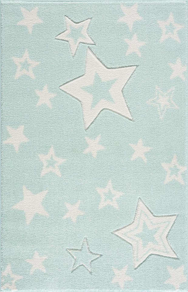 Kinderteppich Starlight, Kids Love Rugs, rechteckig, Höhe: 16 mm, weicher Flor von Kids Love Rugs