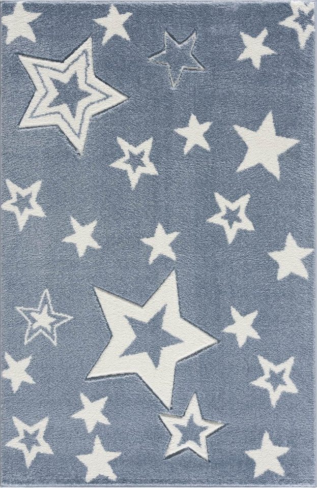 Kinderteppich Starlight, Kids Love Rugs, rechteckig, Höhe: 16 mm, weicher Flor von Kids Love Rugs