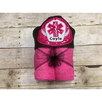 Baby Mädchen Rettungssanitäter Kapuzenhandtuch/Ems Shower Geschenk Feuerwehrmann Geburtstag Feuerwehrfrau Emt Öffentliche Sicherheit Baby Mädchen Rettungssanitäter Kapuzenhandtuch/Ems Shower Geschenk Feuerwehrmann Geburtstag Feuerwehrfrau Emt Öffentliche Sicherheit von KidsKuteKreations