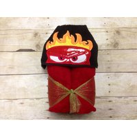 Gefühle "Anger" Kapuzenhandtuch/ Inside Out Inspiriert Anger Kinder-Kapuzenhandtuch/ Strandtuch Gefühle "Anger" Kapuzenhandtuch/ Inside Out Inspiriert Anger Kinder-Kapuzenhandtuch/ Strandtuch von KidsKuteKreations