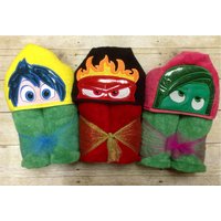 Gefühle "Joy" Kapuzenhandtuch/ Inside Out Inspiriert Joy Kinder Strandhandtuch Gefühle "Joy" Kapuzenhandtuch/ Inside Out Inspiriert Joy Kinder Strandhandtuch von KidsKuteKreations