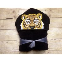 Gold Tiger Kapuzenhandtuch/Gelbes Kinder Tier Strandtuch/ Pool-Handtuch von KidsKuteKreations