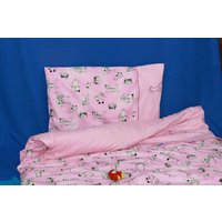 Kinderbettwäsche "Freche Miezen"100x135cm von KidsSchatze