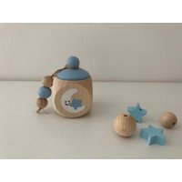 Zahndose, Lockendose , Motiv „Mond Und Stern", Holz, Aufbewahrung, Kinder, Erinnerungen, Babys, Personalisiert, Geschenk Zahndose, Lockendose , Motiv „Mond Und Stern", Holz, Aufbewahrung, Kinder, Erinnerungen, Babys, Personalisiert, Geschenk von KidsStorebyNiMa