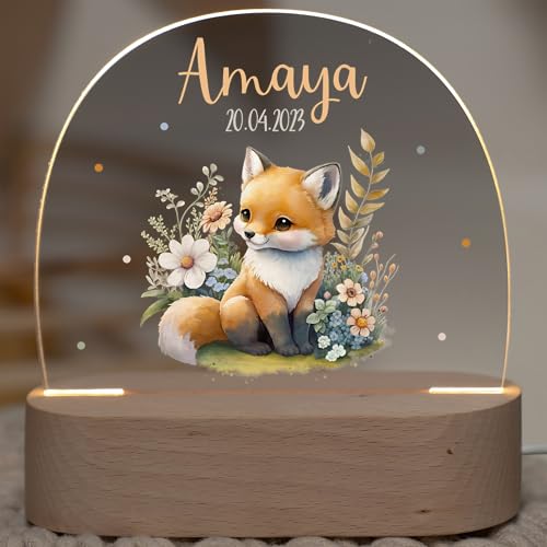 Kidsmood – Individuelles Nachtlicht für Baby & Kinder – Dimmbare Nachttischlampe mit Namen für Kinderzimmer – Personalisiertes Geschenk zur Geburt, Taufe & Geburtstag für Mädchen & Jungen Kidsmood – Individuelles Nachtlicht für Baby & Kinder – Dimmbare Nachttischlampe mit Namen für Kinderzimmer – Personalisiertes Geschenk zur Geburt, Taufe & Geburtstag für Mädchen & Jungen von Kidsmood
