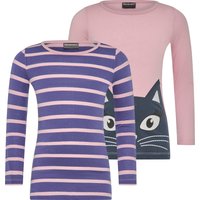 KIDSWORLD Langarmshirt "für kleine Mädchen" 2er-Pack, 2 Stk. tlg. Langarm, lässige Passform KIDSWORLD Langarmshirt "für kleine Mädchen" 2er-Pack, 2 Stk. tlg. Langarm, lässige Passform von Kidsworld