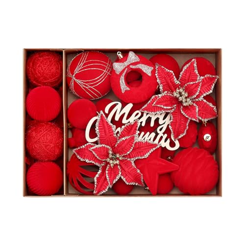 1 Schachtel Weihnachtsbaumdekorationen Ball Ornament Hängen Für Zuhause Und Festivalbaumdekorationen Für Zuhause Hängen 1 Schachtel Weihnachtsbaumdekorationen Ball Ornament Hängen Für Zuhause Und Festivalbaumdekorationen Für Zuhause Hängen von KieTeiiK