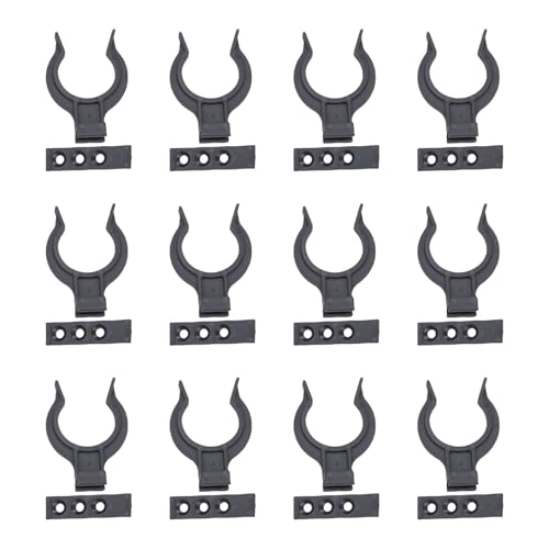 12pcs Multipurpose Küche Fußleisten Befestigungselemente Plastikklammschrank Flecken Fixes Clip Schrank Basbarschnalle Küche Abtrock von KieTeiiK