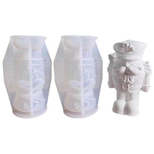 2 PCs Walnüsse Soldat Silikonform Duft Kerzenform Oramentpflaster Gießen Harz 2 PCs Walnüsse Soldat Silikonform Duft Kerzenform Oramentpflaster Gießen Harz von KieTeiiK