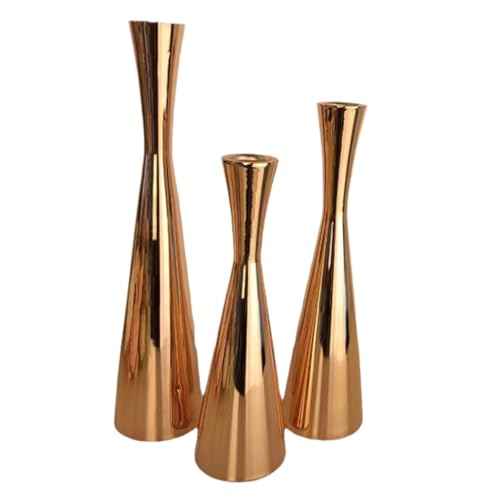 3 Stück Metall Taper Candlestick Kerzenhalter Zeitgenössische Häuser Mit Dünner Taille Für Event Weddings Party Decors Decors Metall Kerzenpodest 3 Stück Metall Taper Candlestick Kerzenhalter Zeitgenössische Häuser Mit Dünner Taille Für Event Weddings Party Decors Decors Metall Kerzenpodest von KieTeiiK
