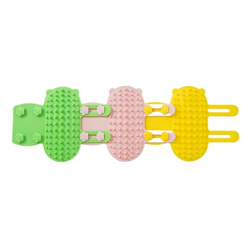 3pcs Interaktion Katzen Kratzen Pad Mit Massage Borsten Eckzapfen Für Stress Reduzierung Und Pelze Entfernung Haus Verwenden Katzen Selbstgrooming Pinsel von KieTeiiK