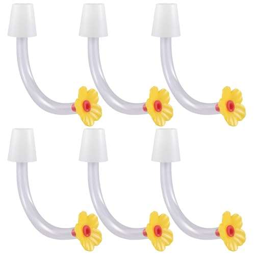 6pcs Hummingbird Feeder Röhrchen Set Lecksistente Sich Verjüngte Stopper Blütenspitze Düsen Für Gartenhof Freien Verwenden Röhre Für Kolibris 6pcs Hummingbird Feeder Röhrchen Set Lecksistente Sich Verjüngte Stopper Blütenspitze Düsen Für Gartenhof Freien Verwenden Röhre Für Kolibris von KieTeiiK