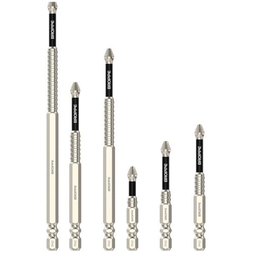 6pcs K5 Impakt Treiber Bit Set 1/4inch Hexagon Shank Crossing Head ScreverDriver Bit Stahl Magnetische Überquerung Anhang Wirkungsbeständigkeitssatz 6pcs K5 Impakt Treiber Bit Set 1/4inch Hexagon Shank Crossing Head ScreverDriver Bit Stahl Magnetische Überquerung Anhang Wirkungsbeständigkeitssatz von KieTeiiK