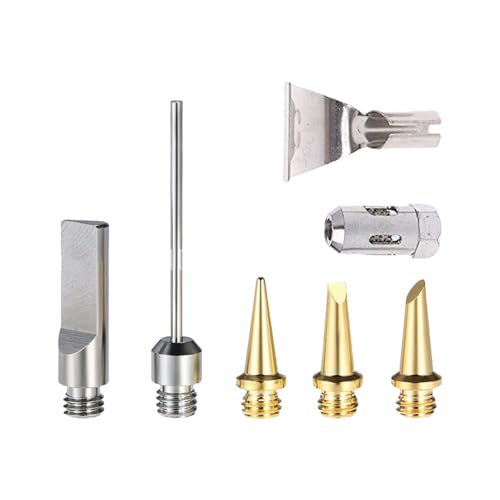 7pcs Tragbare Butanes Gaslötchen Eisenspitzen Kits Für Reparatur Und Handwerksprojekte Für Elektronik Hohe Temperaturen Resistente Lötköpfe von KieTeiiK