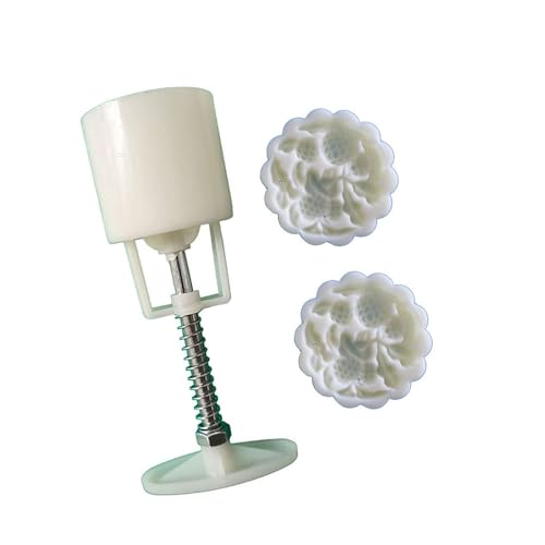 Detaillierte Blumenmuster Mondkuchen Schimmelpilze Handdruckmondkuchen Form Perfekt Für Festivalgesetze Und Einzigartige Dessert Verdickte Mondkuchen Presse von KieTeiiK