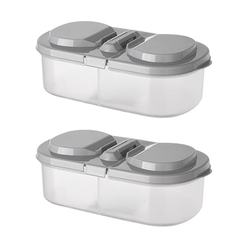 Doppelfach Kids Snacks Container Plastiklagerbox Mit Klarem Deckelleckfest Für Reisen Und Häuser Verwenden Tragbare Küchenlagerbehälter Doppelfach Kids Snacks Container Plastiklagerbox Mit Klarem Deckelleckfest Für Reisen Und Häuser Verwenden Tragbare Küchenlagerbehälter von KieTeiiK